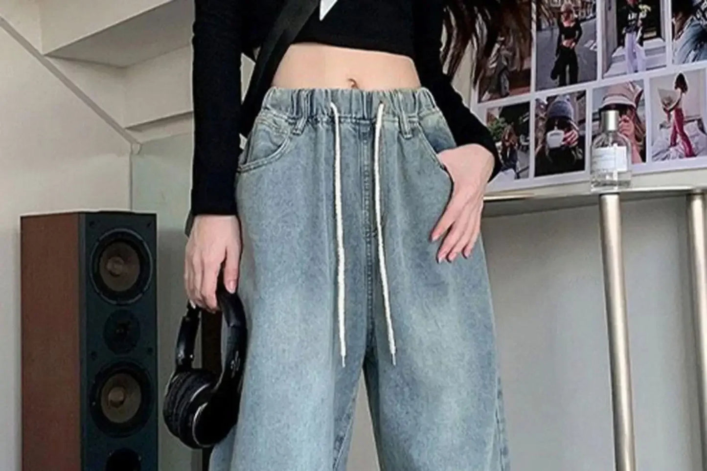 Calça Botvotee streetwear jeans