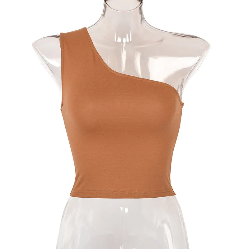 colete casual feminino um ombro