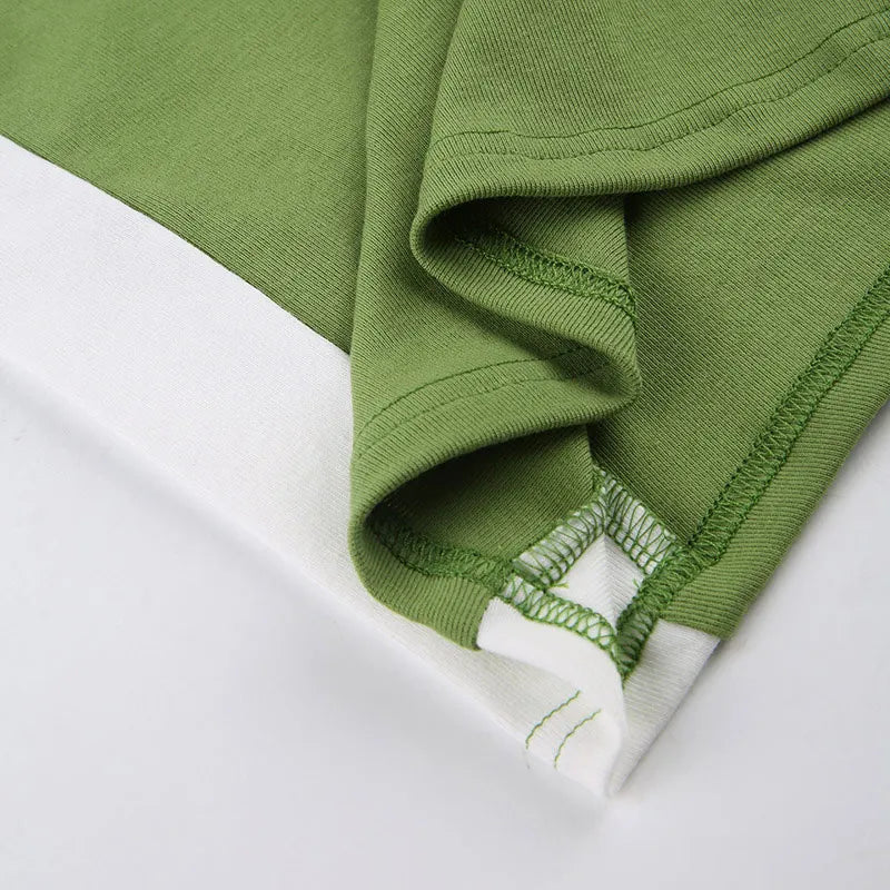 Regata feminina de malha colheita sexy básico vintage