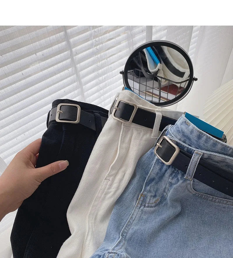 short streetwear casual cowboy jeans