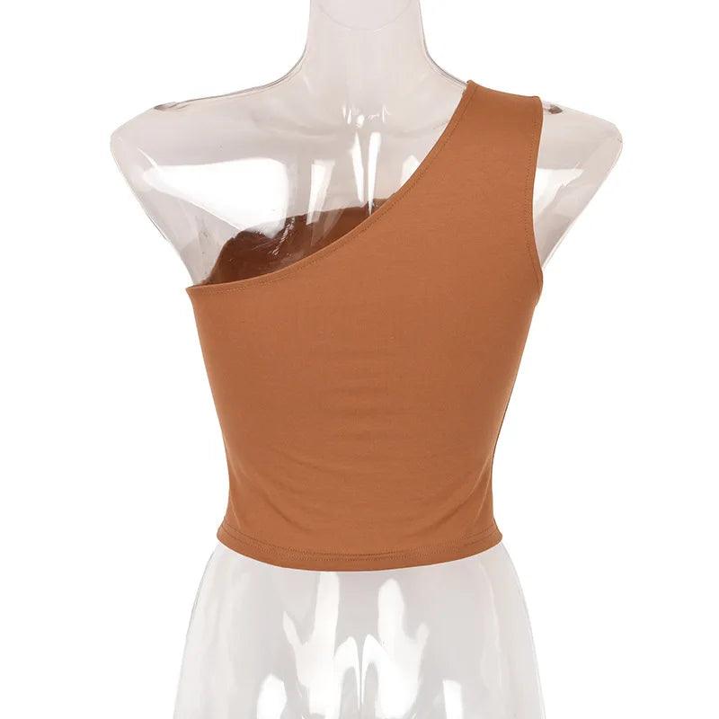 colete casual feminino um ombro