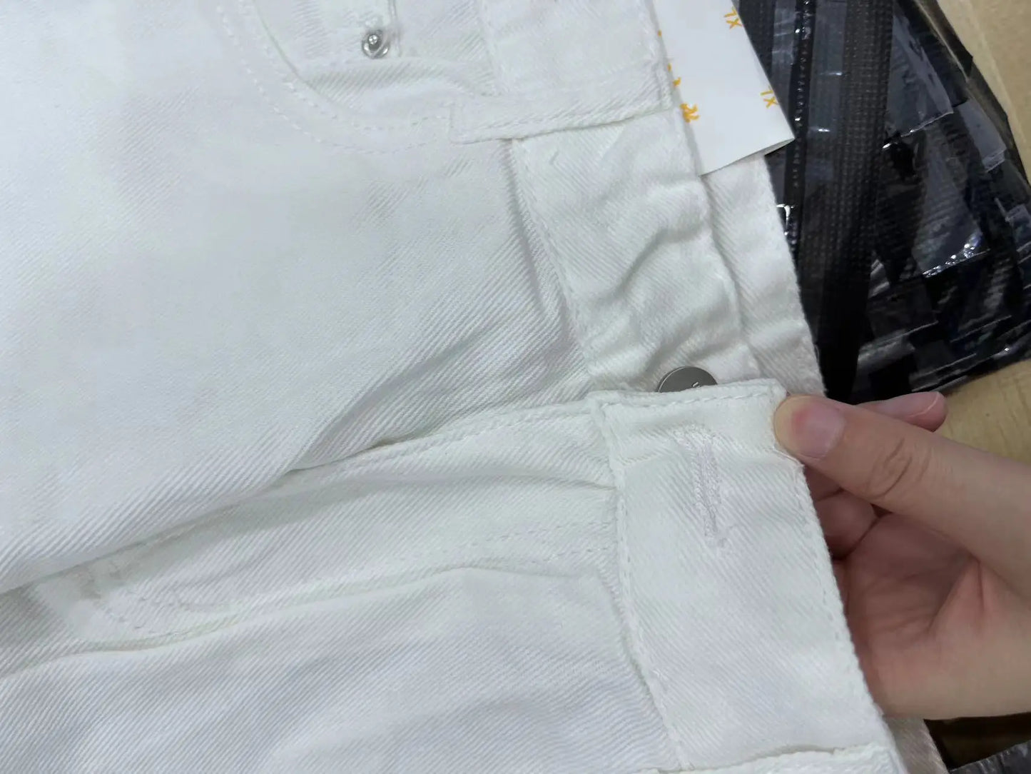 short streetwear casual cowboy jeans