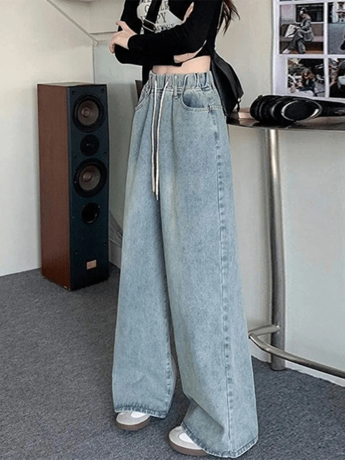 Calça Botvotee streetwear jeans
