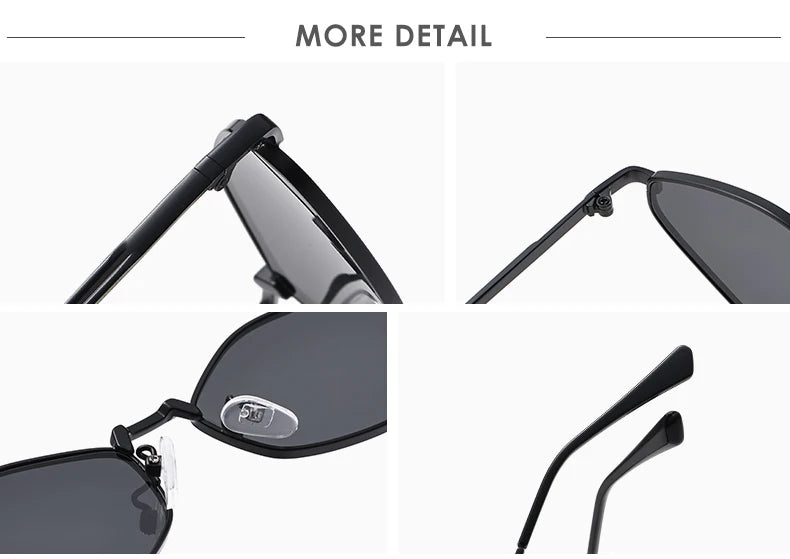 armação polígono óculos de sol feminino