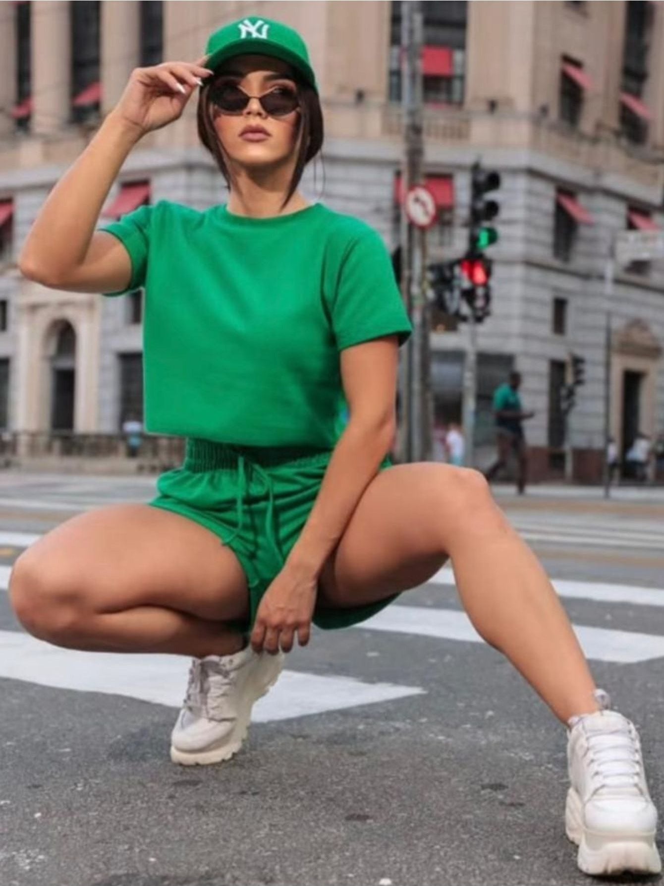 Female Moletinho Blouse + Short Comfort & Style Set
